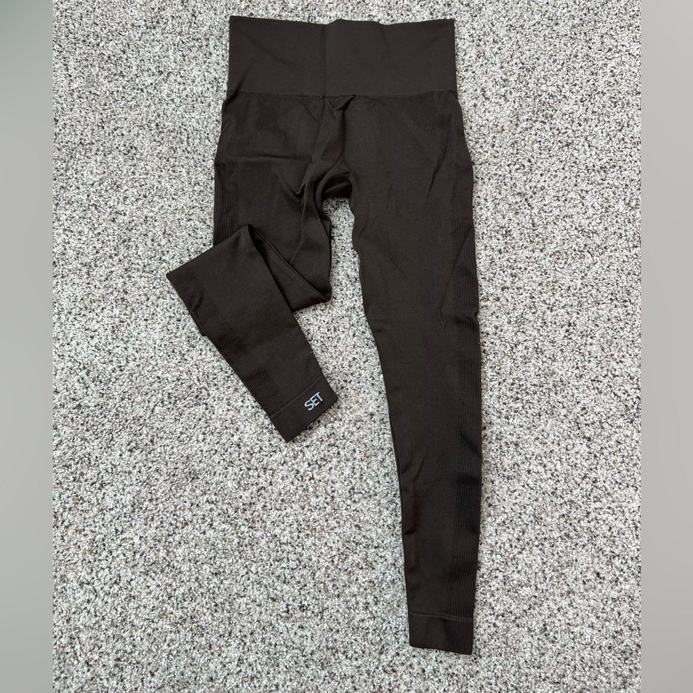 Set Active - Brown - SculptFlex Leggings